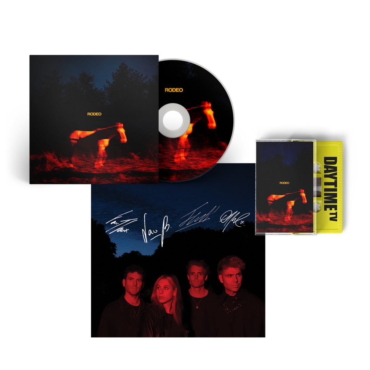 RODEO | CD + Cassette + Signed Art Card Bundle